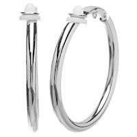 hoop earrings