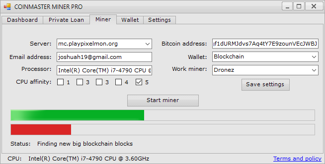 Coinmaster Pro For Free Bitcoins Mining Software And Instant - 