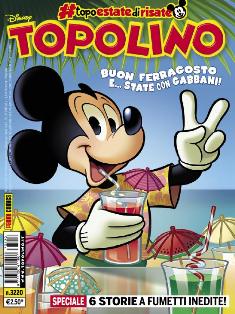 Topolino 3220 - 9 Agosto 2017 | ISSN 1120-611X | CBR 215 dpi | Settimanale | Fumetti | Universo Disney
Topolino apparve in Italia il 30 marzo 1930, quando sul n.13 del settimanale torinese Illustrazione del Popolo, diretto da Lorenzo Gigli, fu pubblicata la prima striscia disegnata da Ub Iwerks e intitolata Le avventure di Topolino nella giungla. Due anni dopo si ha il primo libro illustrato italiano con le sue immagini: Sua Altezza Reale il Principe Codarello e, poco più tardi, il 31 dicembre 1932, esce il primo numero di Topolino in formato giornale, edito da Nerbini.
Sulla falsariga del celebre Corriere dei Piccoli, anche Topolino si presentava ai lettori con periodicità settimanale e si apriva con una breve storia in cui le didascalie sono scritte in rima e realizzata da Giove Toppi, che divenne quindi il primo autore Disney italiano. Sul settimanale della Nerbini, comunque, trovano spazio soprattutto le strisce e le tavole realizzate da Floyd Gottfredson. In queste storie vengono anche introdotte delle didascalie in rima, scritte dal primo direttore della rivista, Paolo Lorenzini (detto Collodi Nipote in quanto nipote di Carlo Collodi), e viene anche assegnato il nome definitivo alla spalla di Topolino, ovvero quel Pippo un po' lunatico e un po' svampito che sui libri della Salani veniva ancora chiamato Medoro.
Nerbini non si era assicurato correttamente i diritti di pubblicazione: quando aveva varato la sua rivista, infatti, si era rivolto al Consorzio Cinematografico E.I.A., il distributore dei cortometraggi di Topolino, quando in realtà i diritti per le riviste erano stati dati in mano al giornalista Guglielmo Emanuel dallo stesso Disney. Per cui, per un paio di numeri, la testata passò da Topolino a Topo Lino, per poi riprendere la nota testata con il n.7. Il Topolino Giornale era formato da otto pagine e non conteneva solo storie a fumetti Disney ma anche storie non-Disney che anzi erano di solito la maggioranza delle storie presenti in un numero.
Il numero 137 del Topolino Giornale, dell'11 agosto 1935, segna il passaggio di consegne da Nerbini alla Mondadori. Il fascismo, tuttavia, causò dei problemi al giornale. Dal 1938, il Min.Cul.Pop. (Ministero della Cultura Popolare) impone alla stampa di non editare più i protagonisti del fumetto popolare americano. Il solo Topolino è risparmiato, e così il suo logo e il suo personaggio possono continuare ad esistere nelle edicole italiane, ma in piena seconda guerra mondiale, a partire dal n.476 del 27 gennaio 1942, anche il settimanale è costretto a cedere alle restrizioni. Lo sostituisce Tuffolino, un ragazzetto dalle medesime caratteristiche fisiche, disegnato dal grande illustratore Pierlorenzo De Vita. Con la fine del fascismo, le avventure di Topolino poterono di nuovo essere pubblicate.
Alla fine degli anni quaranta, però, i giornali a fumetti che pubblicavano storie a puntate di non più di due tavole ad episodio erano irrimediabilmente in crisi, e così lo stesso Topolino, le cui vendite erano di gran lunga calate rispetto al periodo d'oro. Mondadori, però, non poteva rinunciare alla rivista da edicola per non perdere i ricchi diritti delle pubblicazioni da libreria, così decise un doloroso ma necessario cambio di formato e periodicità. Nel 1949 nasce così il periodico a fumetti Topolino formato libretto, all'inizio con cadenza mensile, quindi quindicinale e, infine, settimanale, fino a giungere a oggi al suo sessantesimo anniversario e con oltre 3000 numeri usciti, ricchi di storie tra le più famose, con autori da Carl Barks a Romano Scarpa, da Floyd Gottfredson a Giovan Battista Carpi e così via.