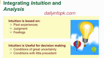 Integrating Intuitions and Analysis