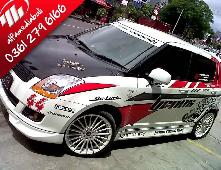 25 Unik Stiker Cutting Mobil