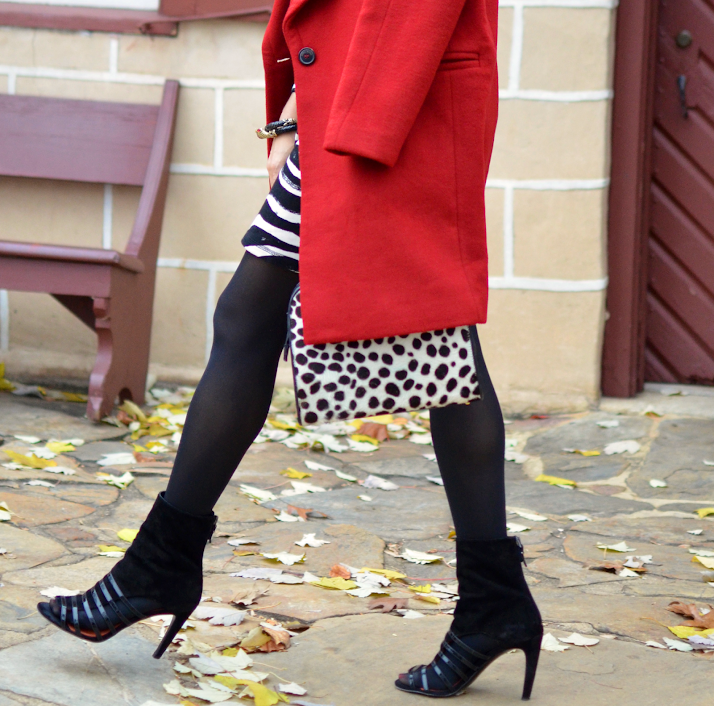 Leopard print bag outfit