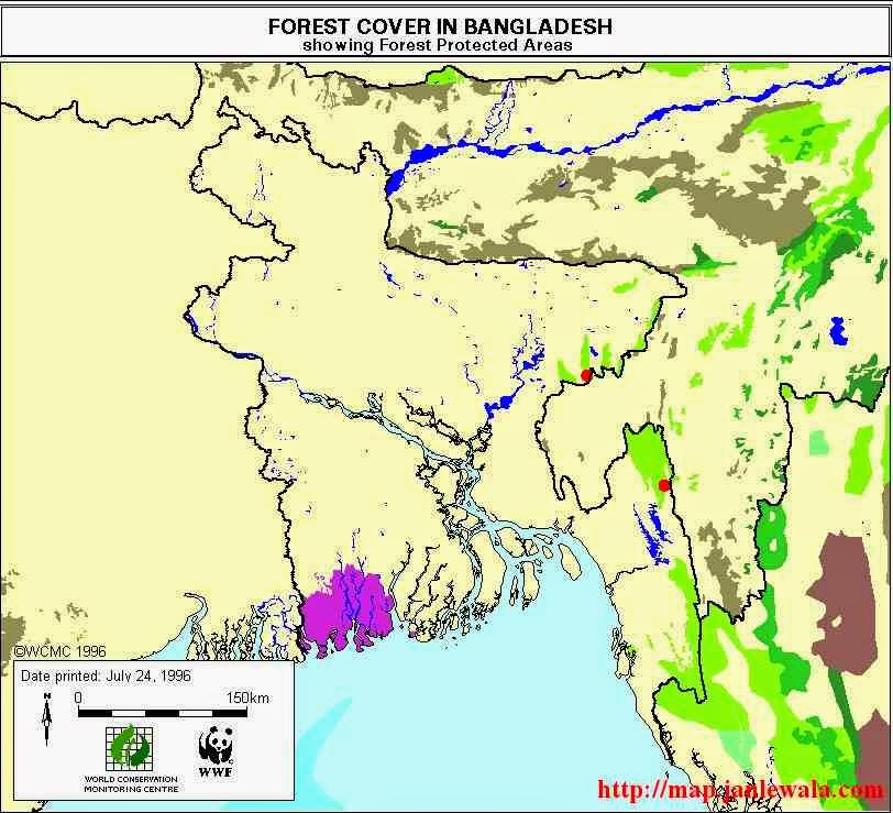 Forest Cover in Bangladesh