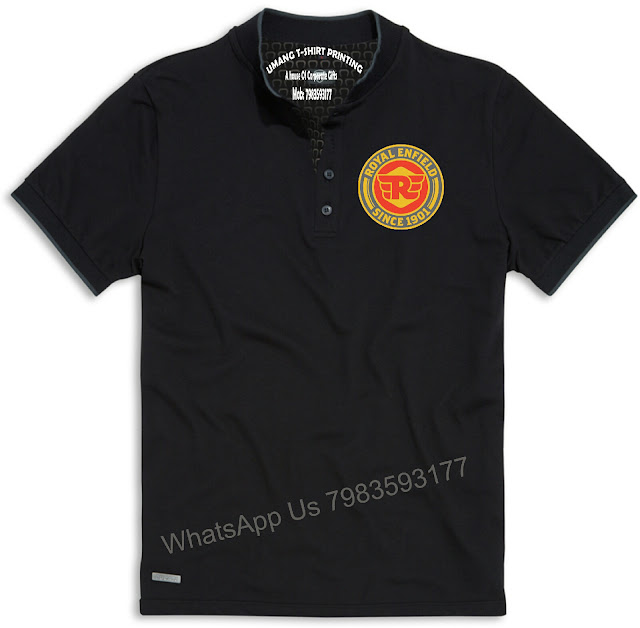 Royal Enfield uniform  Royal Enfield logo t shirt  Royal Enfield sales staff T-SHIRT