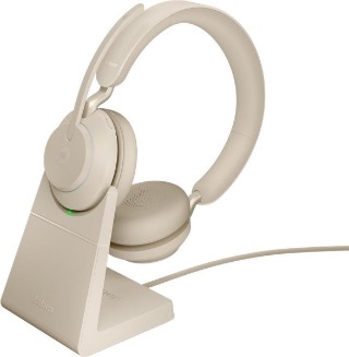 Jabra draadloze PC headset met microfoon en oplaadstation