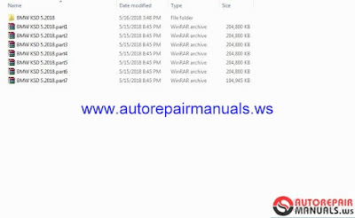 BMW KSD2 [05.2018] Service Information Full Download