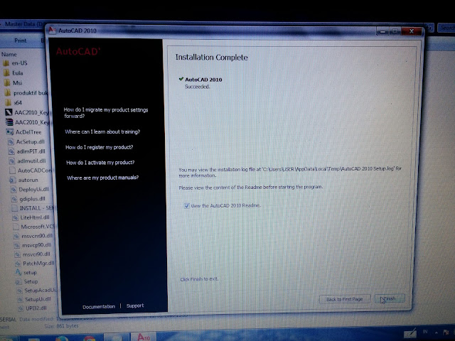 Cara instal autocad 2010