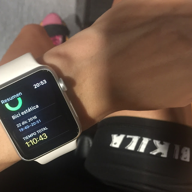 Mi Diario Runner, bici estatica, apple watch, bikila