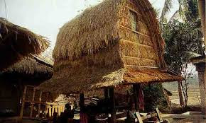 Sasak traditional house.