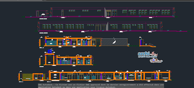 Hotel POSTA NIVEL Dwg  