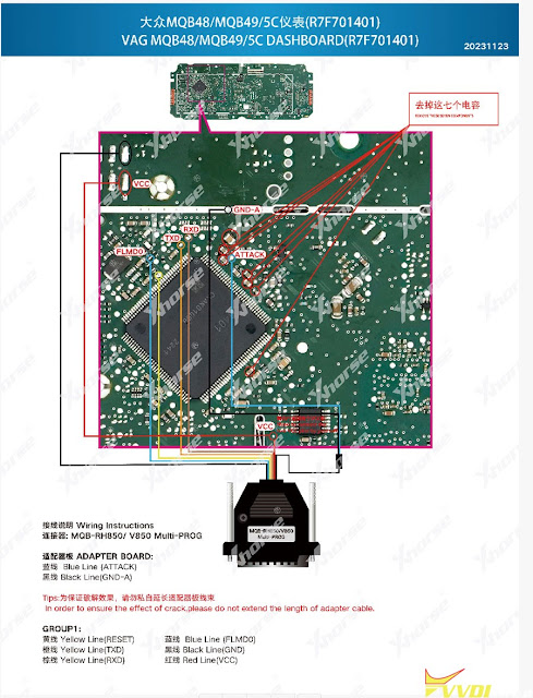 Xhorse multi prog MQB48/49/5C R7F701401