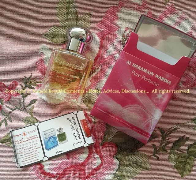 WARDIA by AL HARAMAIN PERSONAL PERFUME REVIEW AND PHOTOS NATALIE BEAUTE