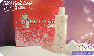 BIOTYfull Box de Février - lotion unik bio