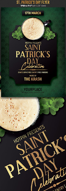  Saint Patrick's Day Flyer Template