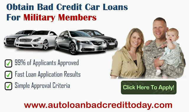 car loans for military members with bad credit