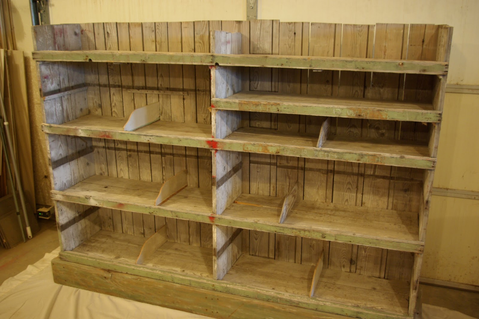 Reclaimed Rustics: Rustic Barn Wood Bookcase