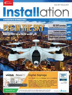 Installation 198 - February 2017 | ISSN 2052-2401 | TRUE PDF | Mensile | Professionisti | Tecnologia | Audio | Video | Illuminazione
Installation covers permanent audio, video and lighting systems integration within the global market. It is the only international title that publishes 12 issues a year.
The magazine is sent to a requested circulation of 12,000 key named professionals. Our active readership primarily consists of key purchasing decision makers including systems integrators, consultants and architects as well as facilities managers, IT professionals and other end users.
If you’re looking to get your message across to the professional AV & systems integration marketplace, you need look no further than Installation.
Every issue of Installation informs the professional AV & systems integration marketplace about the latest business, technology,  application and regional trends across all aspects of the industry: the integration of audio, video and lighting.