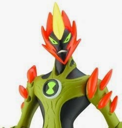  Ben 10 (Ten) Transforming Alien Rocks 1 Inch Mini Figure Swampfire