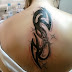 Tribal Tattoo On Lower Back