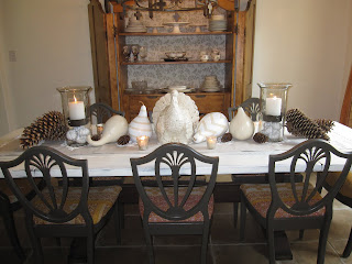 Thanksgiving Fall table decoration