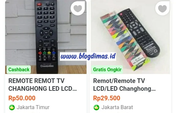 Kode Remot TV Changhong