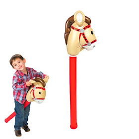 Sheriff Callie party games-stick horse races