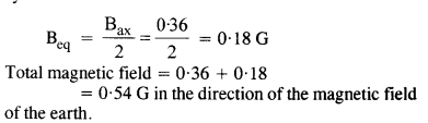 Solutions Class 12 Physics Chapter-5 (Magnetism and Matter)
