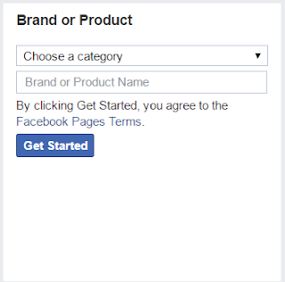 Select Sub-Category Of Facebook Page Type