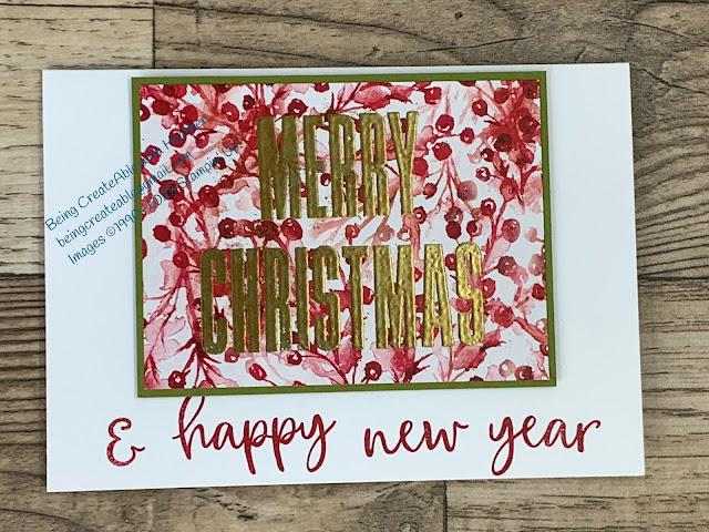 Joy of Christmas DSP,  Stampin' Up!