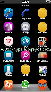 NDesk for S60v5 Main Menu [ s60v5-apps.blogspot.com ]