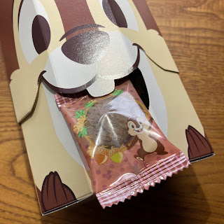 【ディズニーのお土産】TDR　チップとデール「クッキー　紙箱」森永製菓？