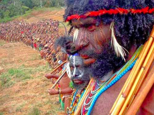 Mengenal Suku Suku Di Papua BAFin Headwear