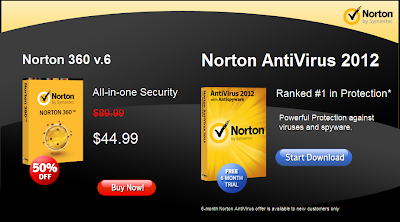 Norton Antivirus 2013 - Facebook Promo Page