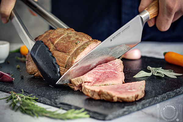 Beef Tenderloin with roasted carrots