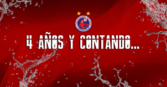 4 AÑOS Y CONTANDO DE QUE TIBURONES ROJOS DEBUTO EN LIGA BANCOMER MX