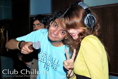 Shraybee aka GRIM Bhardwaj with Female DJ