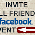 How to Invite All Friends to An event On Facebook