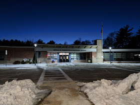 Parmenter School after a different snow storm