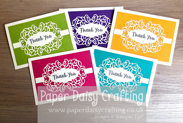 Stampin Up Detailed Bands