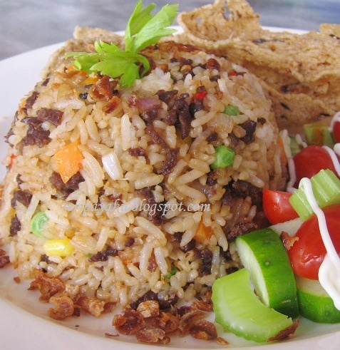 My Kuali: Nasi goreng daging