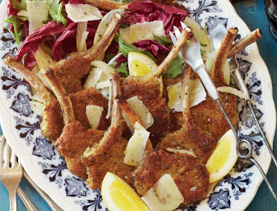 Lemon and Oregano Crumbed Lamb Cutlets