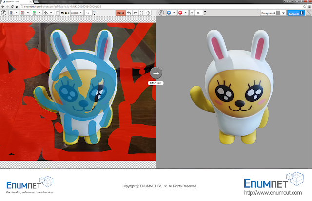http://www.enumcut.com : Enumcut.com[Tutorial-89]:Manual(Expert)-Muji(character,figure Photo)-complex background removal