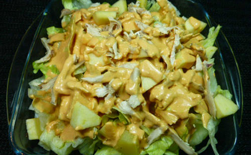 Ensalada de pollo