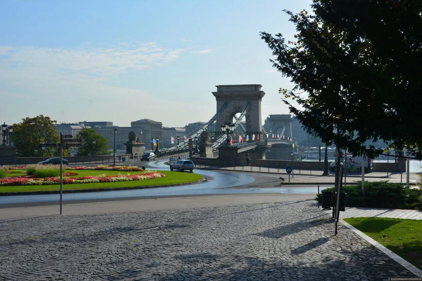 Szechenyi Chain Bridge Budapest Hungary