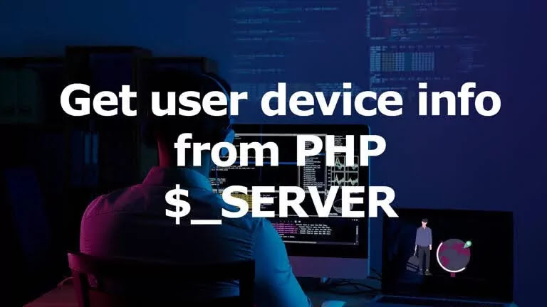 how to get user deivice information using php by jeamshiv