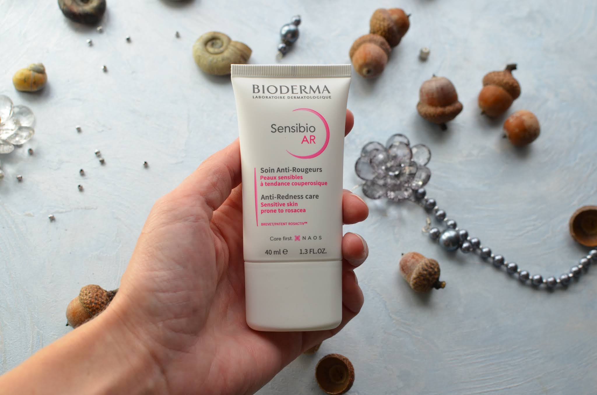Bioderma Sensibio Anti-Redness care Cream Sensitive skin prone to rosacea заспокоюючий крем для чутливої шкіри схильної до почервонінь