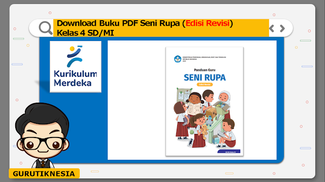 link download buku pdf seni rupa kelas 4 (edisi revisi) sdmi kurikulum merdeka