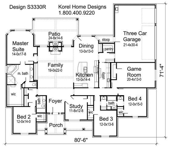 Civil and Architectural Engineering 3330 sq ft House  Plans