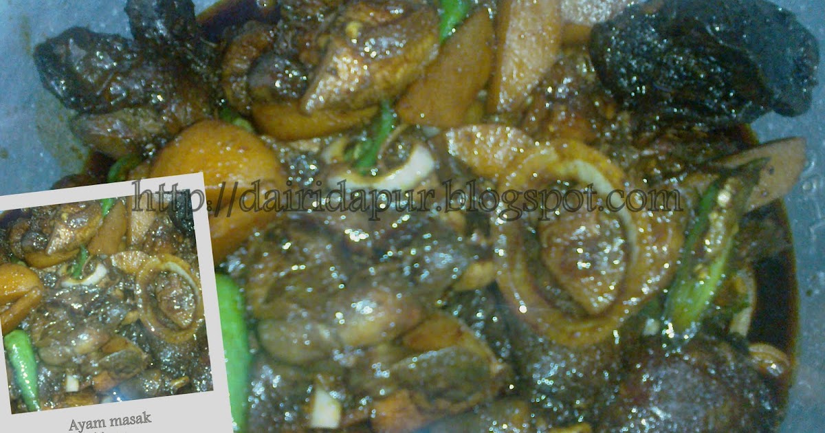 Dairi dapur: ReSePi : AyAm mAsAk KiCaP