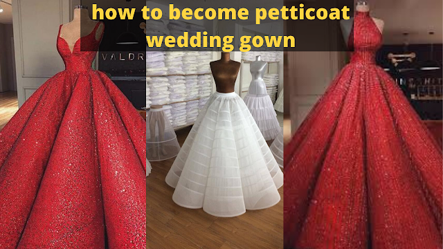 تعلم كيفية تفصيل كلوش فستان زفاف بنايق 2020